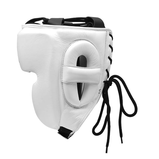 Adidas Adistar Pro Boxing Head Guard - White