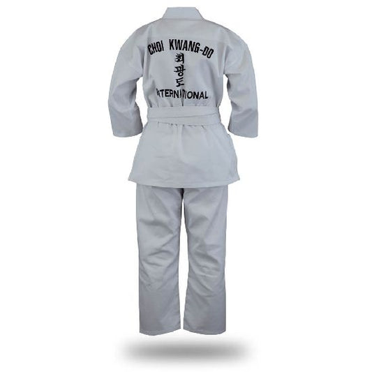 Official Adults Choi Kwang Do All White Students Uniform