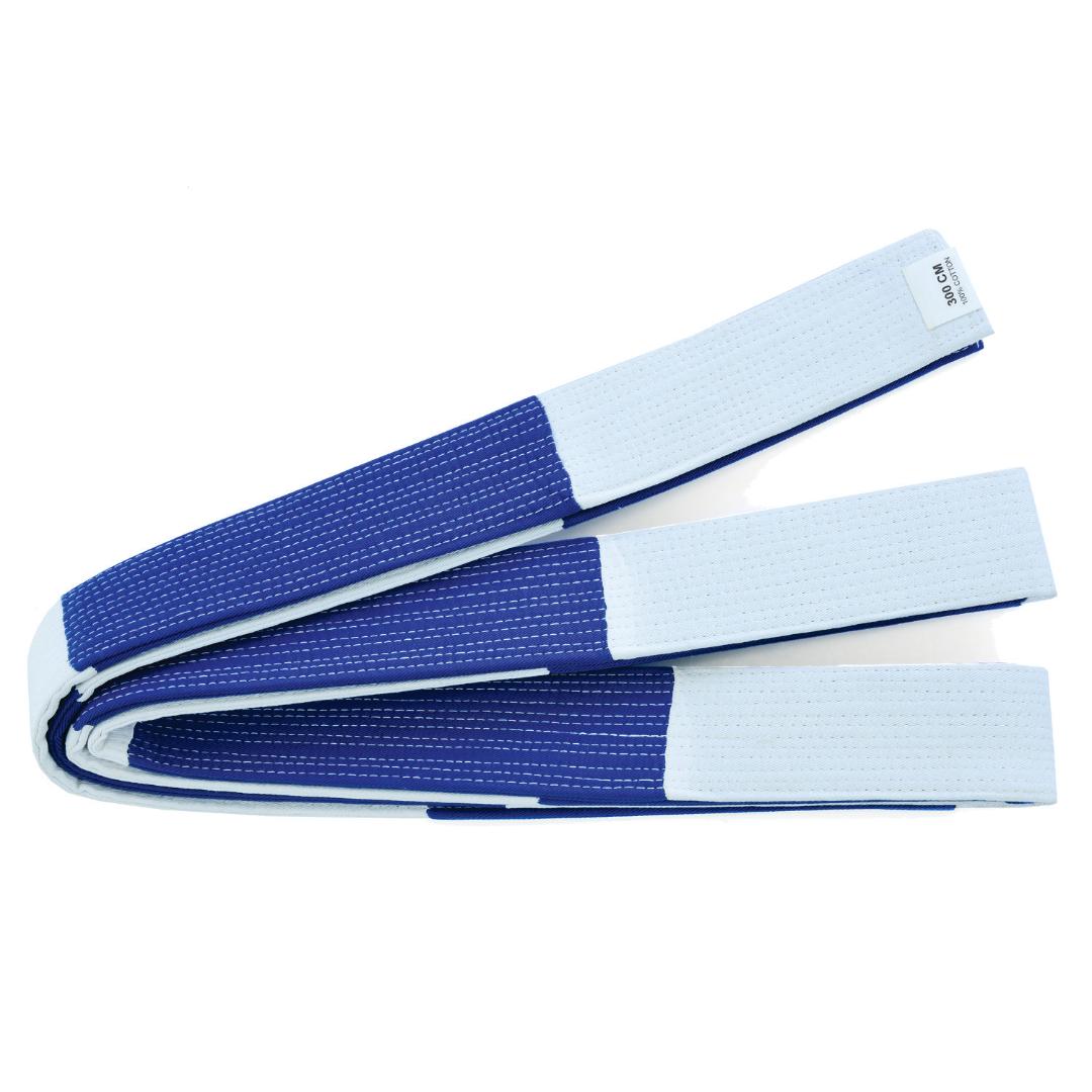 Masters Deluxe Instructor Dan Block Belt - White/Black