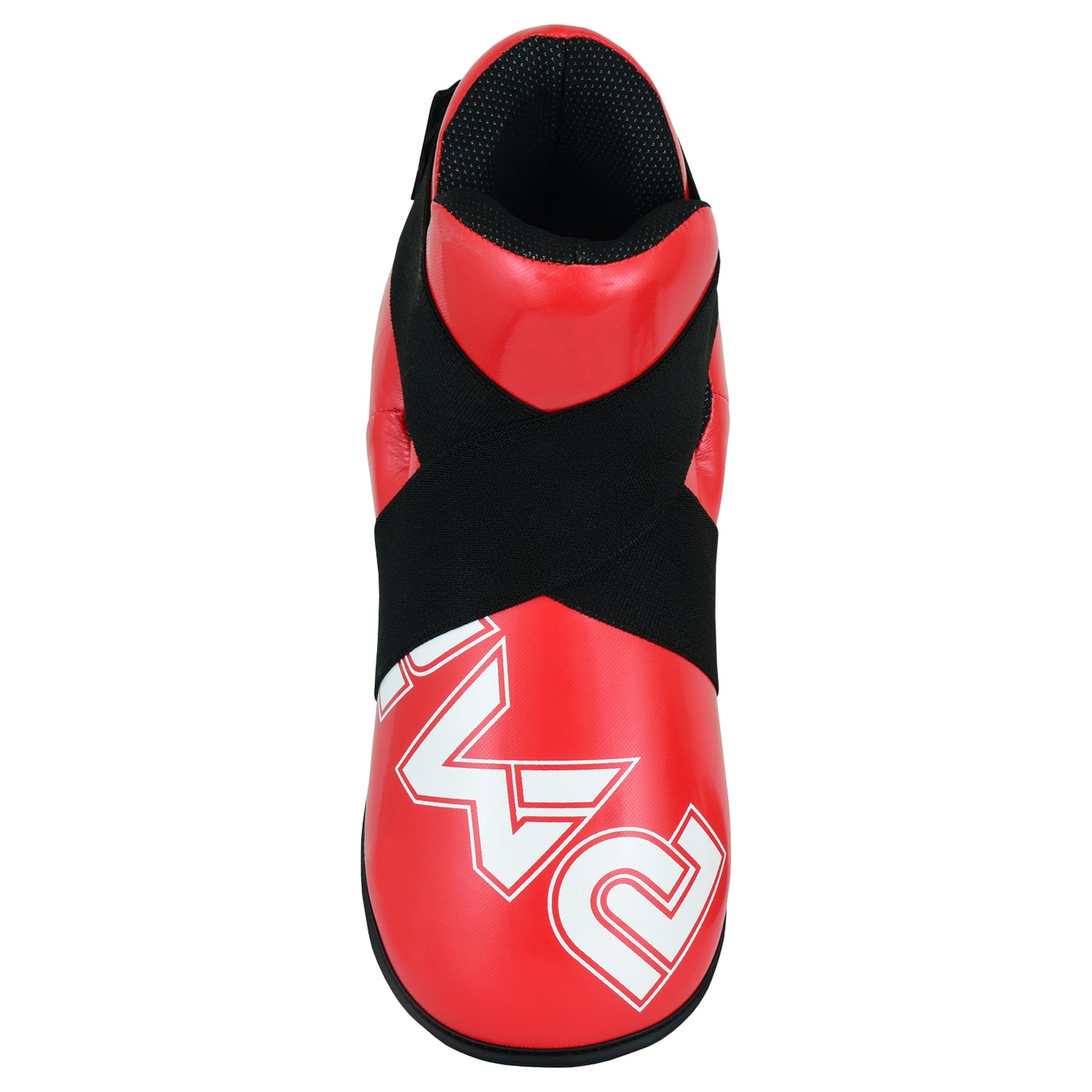 Semi Contact Elite Glossy Sparring Boots - Red - NEW