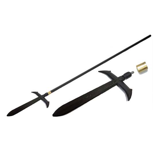 Black Polypropylene Full Contact Japanese Cross Head Only - PRE