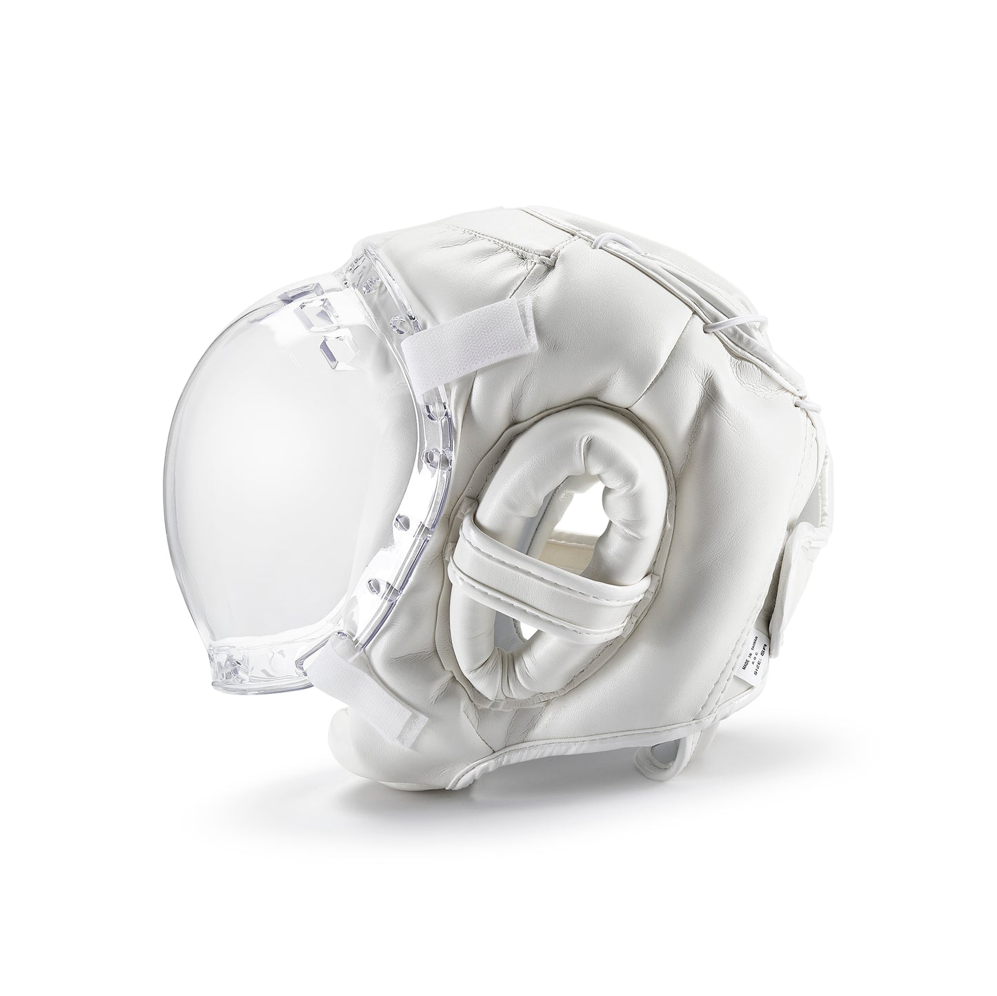 Kudo Adults White Padded Headguard: Full Mask - NEW