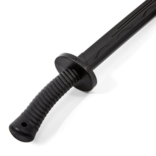 Black Polypropylene Kung Fu BroadSword - 37"- TT - PRE ORDER