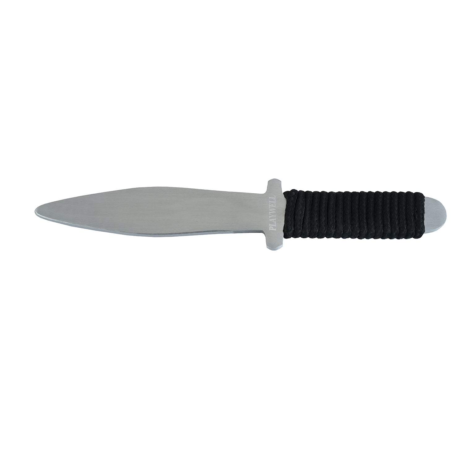 Metal Blunt Roped Grip Training Knive : No 1