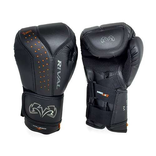 Rival Boxing RB10 Intelli Shock Bag Gloves - Black
