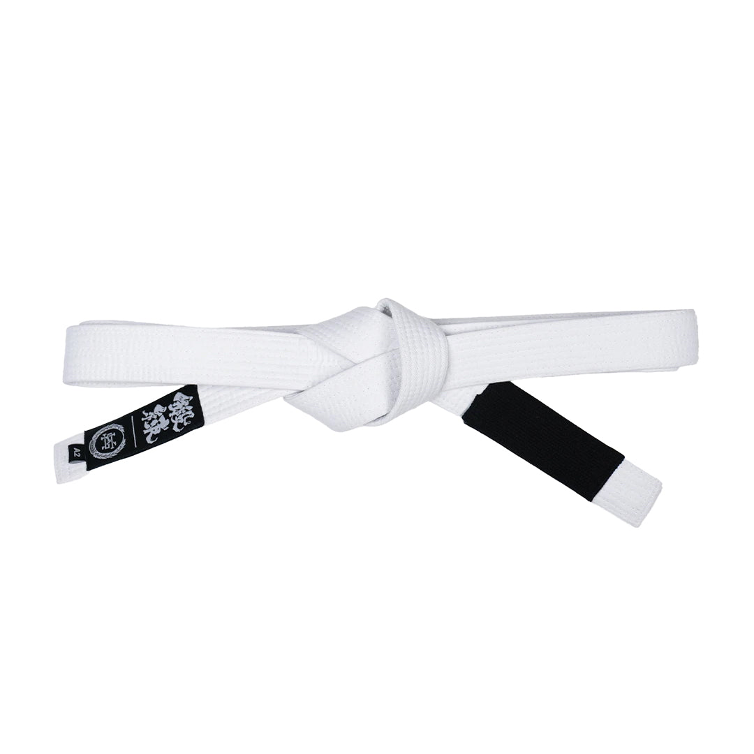 Scramble Kihon BJJ Jiu Jitsu Gi Belt - White