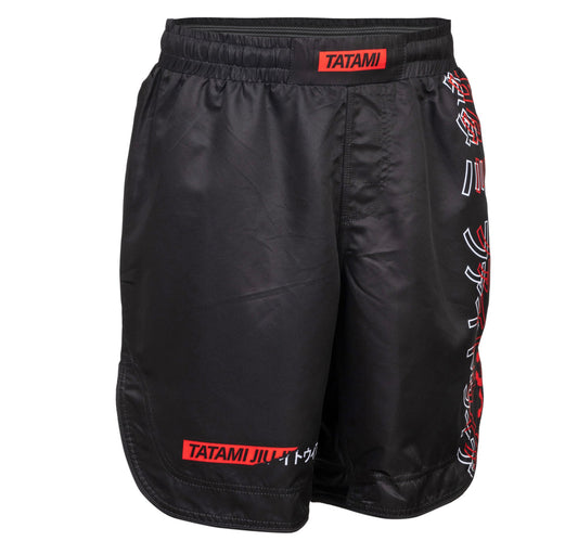 Tatami Mens No Gi Uncover Grappling Shorts - Black