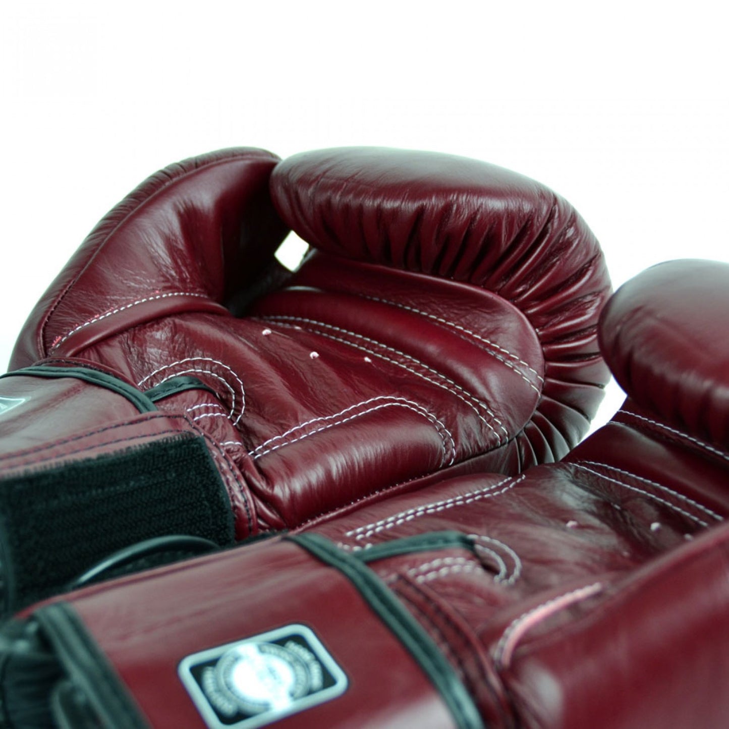 Twins BGVL3 Leather Boxing Gloves - Maroon