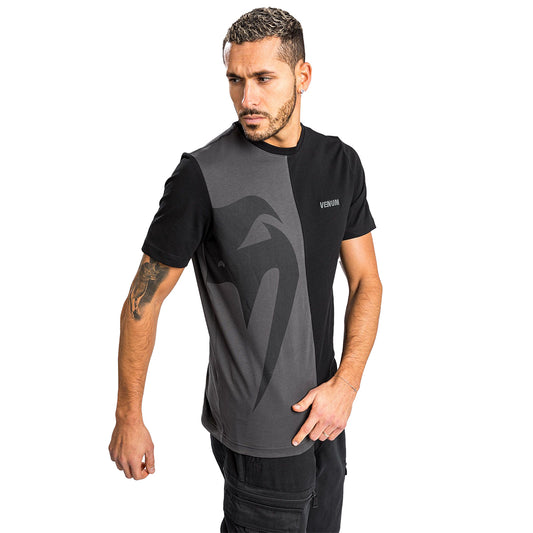 Venum MMA Giant Split T shirt - New - Grey/Black