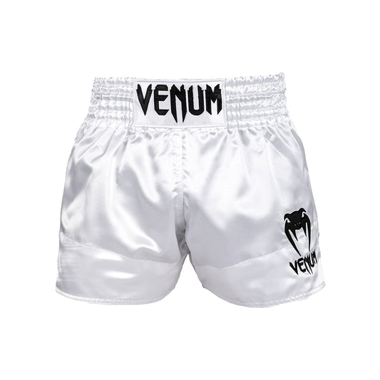 Venum Classic Muay Thai Shorts - White