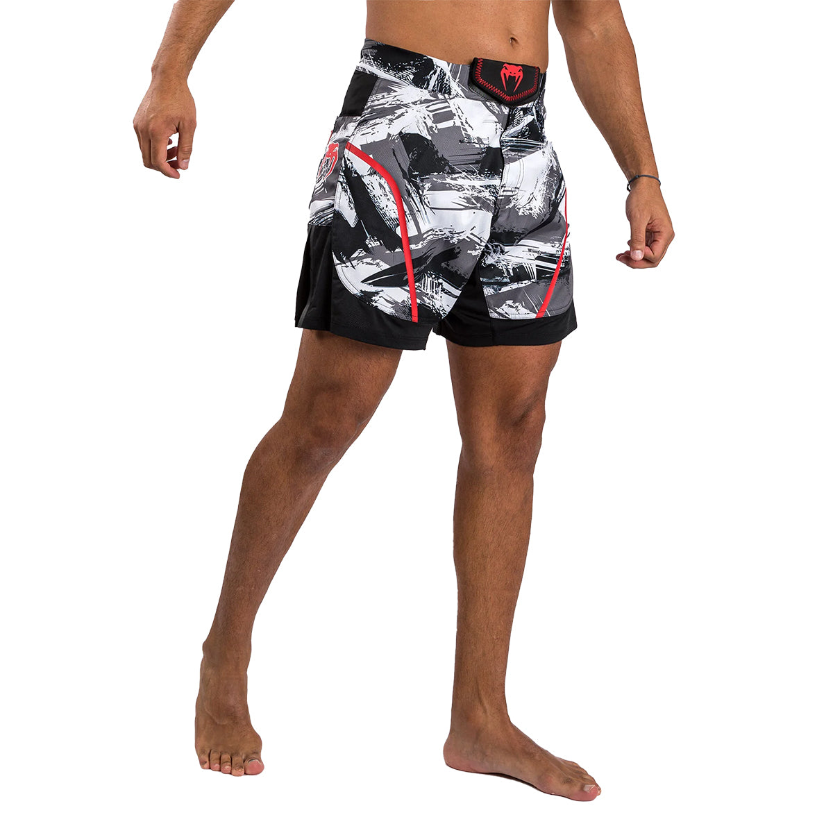 Venum Electron 3.0 MMA Fight Shorts - Camo Grey