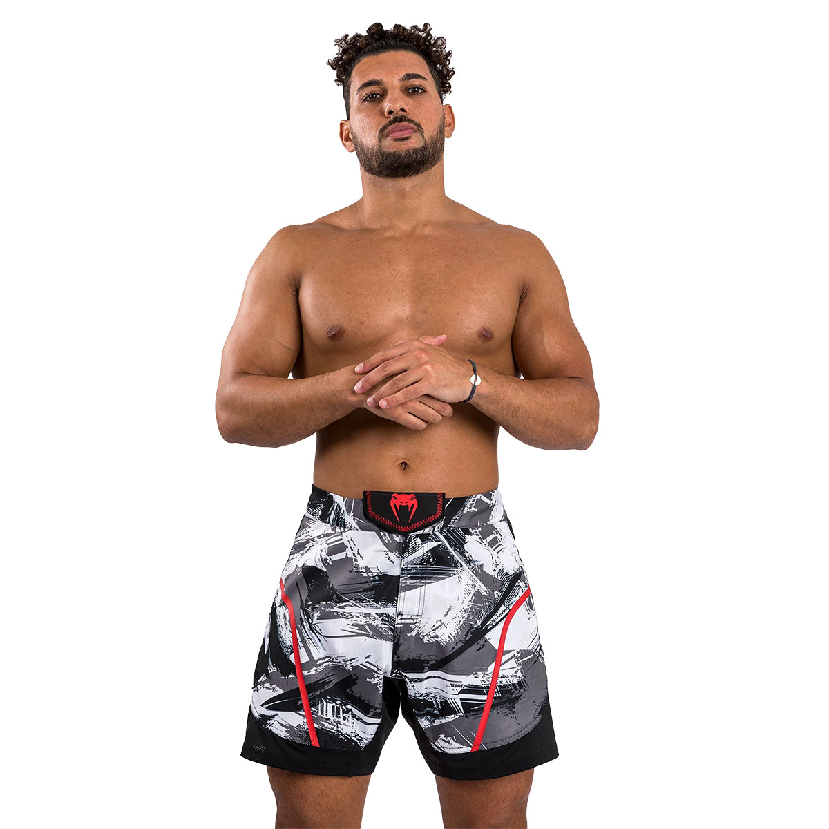 Venum Electron 3.0 MMA Fight Shorts - Camo Grey