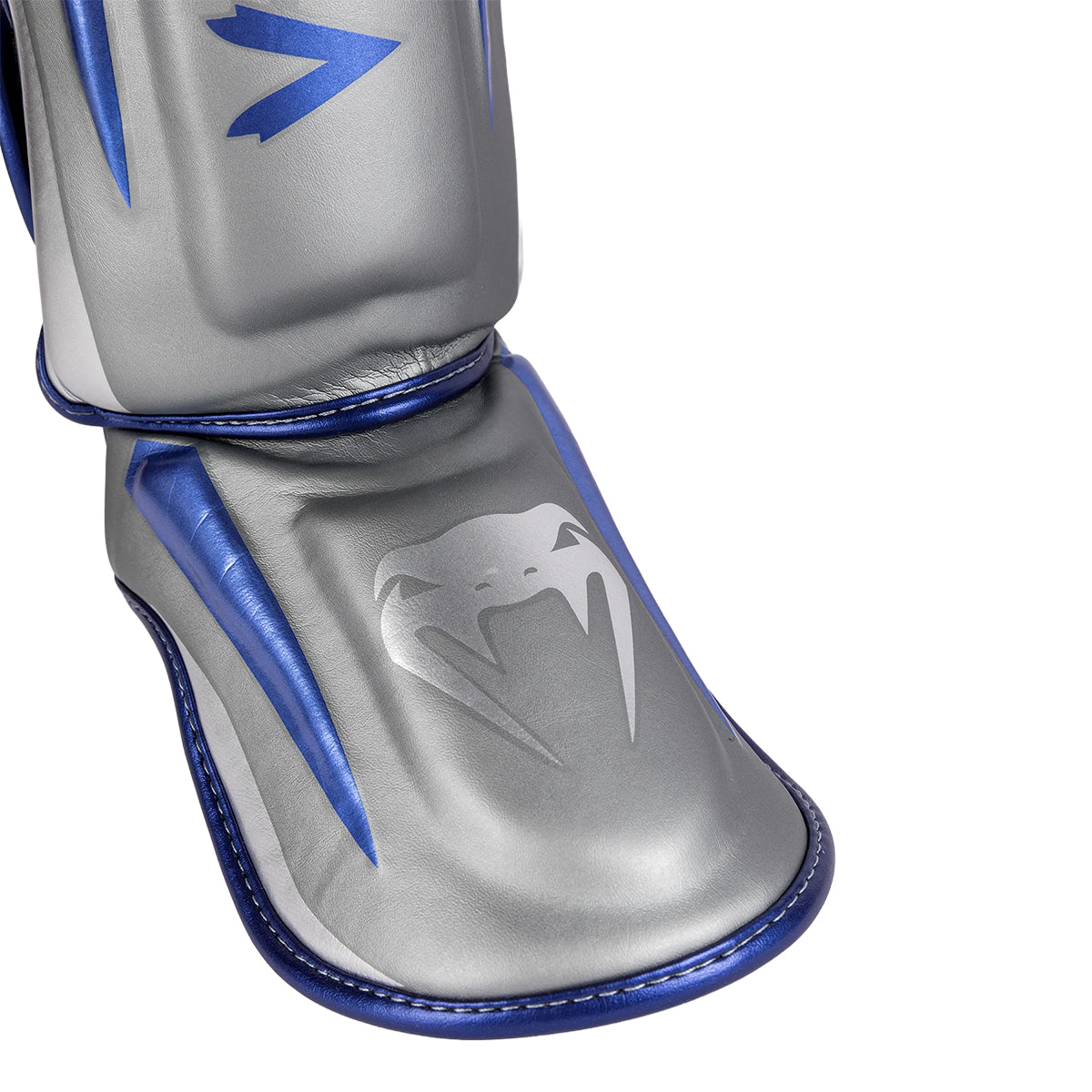Venum Muay Thai Stand Up Elite Shin Guards - Grey