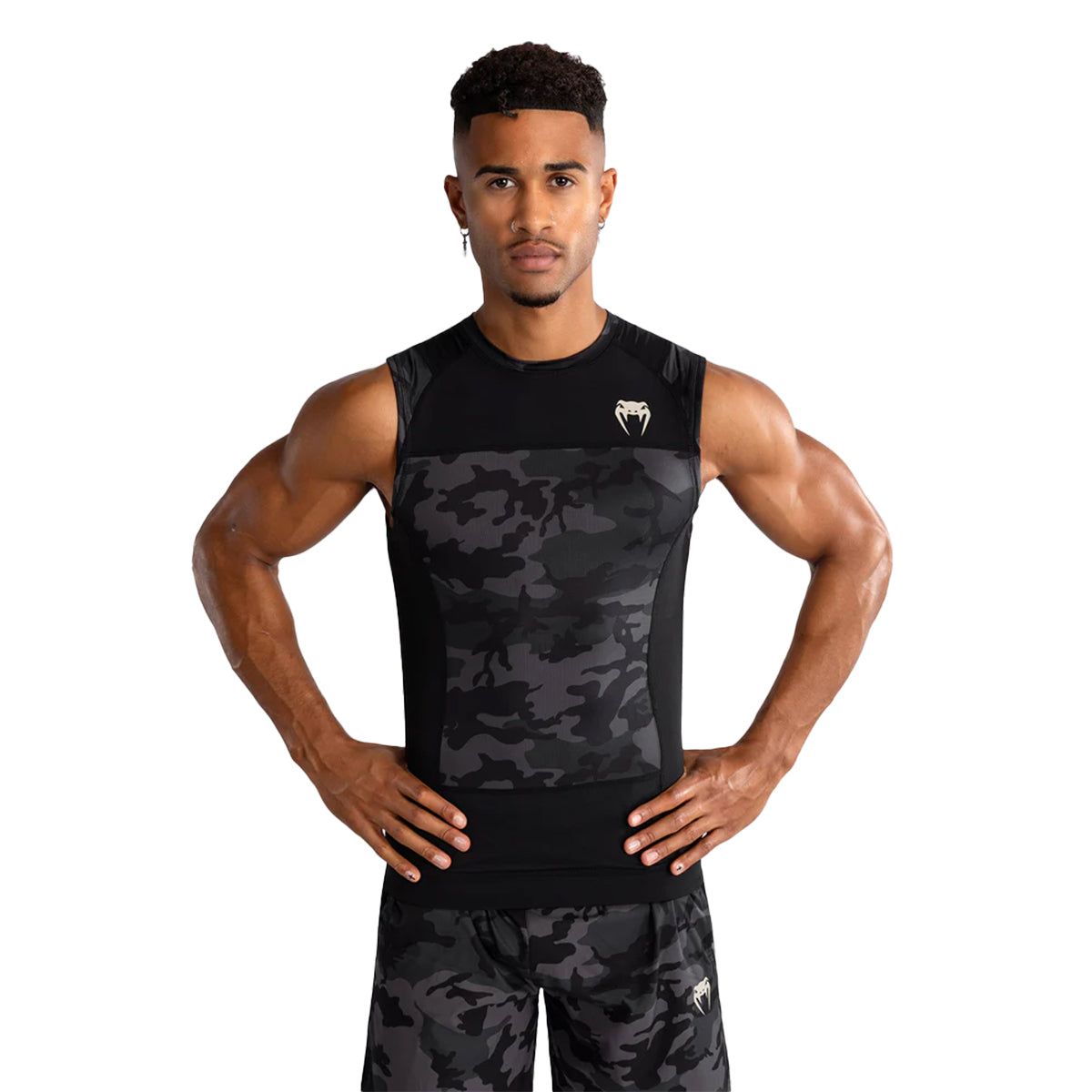 Venum G-Fit Air MMA Sleeveless Rashguard - Urban Camo