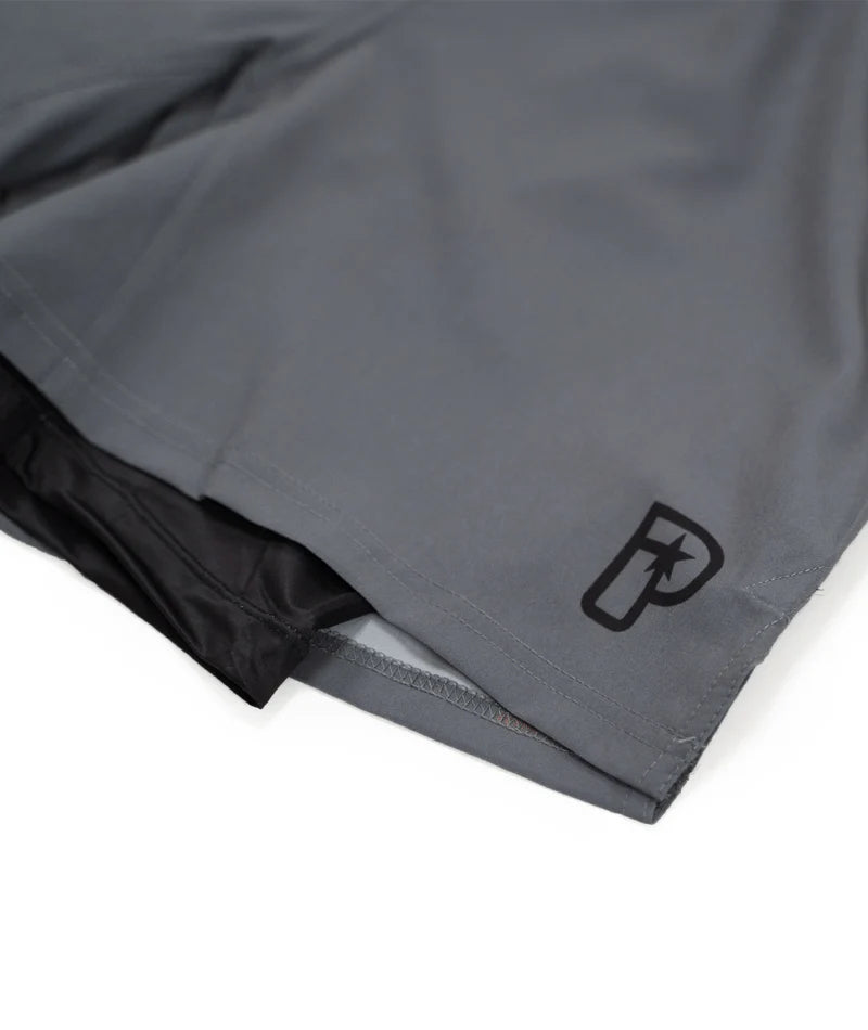 Progress Jiu Jitsu Academy Plus Hybrid Shorts - Grey