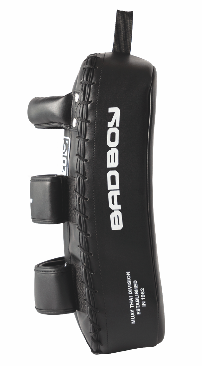 Bad Boy Premium Muay Thai Kick Pad  - Black/White ( Singles )
