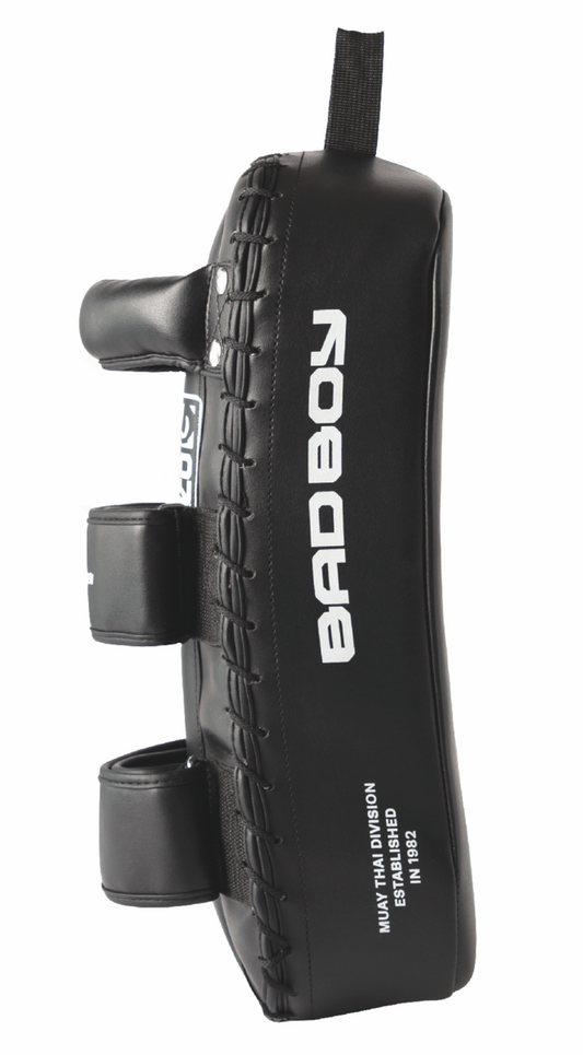 Bad Boy Premium Muay Thai Kick Pad  - Black/White ( Singles )