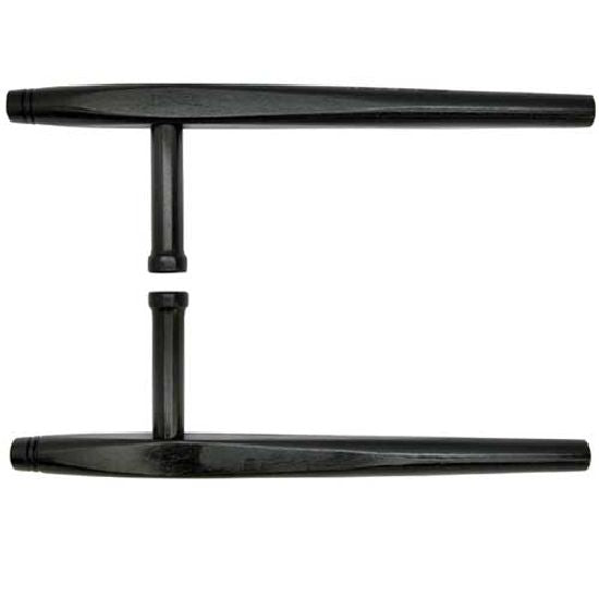 Tonfa Black Oak Wood 18" - PRE ORDER