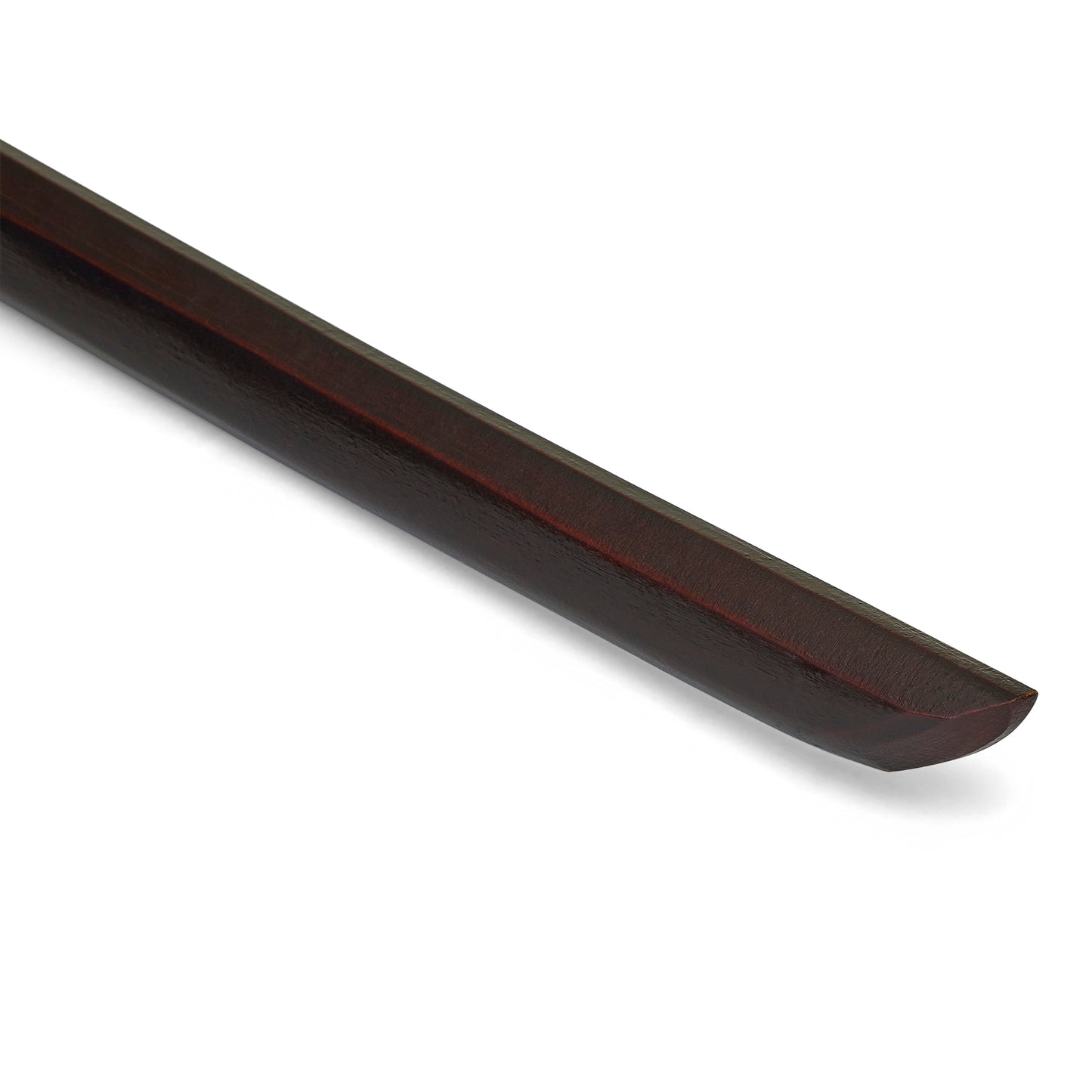 Wooden Roped Bokken With Plastic Scabbard - Cherry Oak
