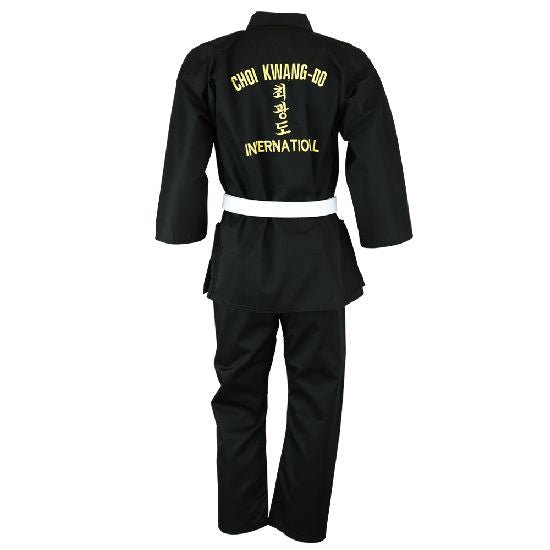 Official Choi Kwang Do Black Instructors Uniform - 9oz