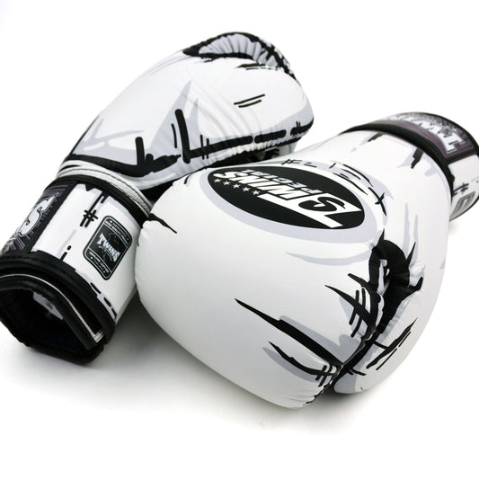 Twins Comic Boxing Gloves White