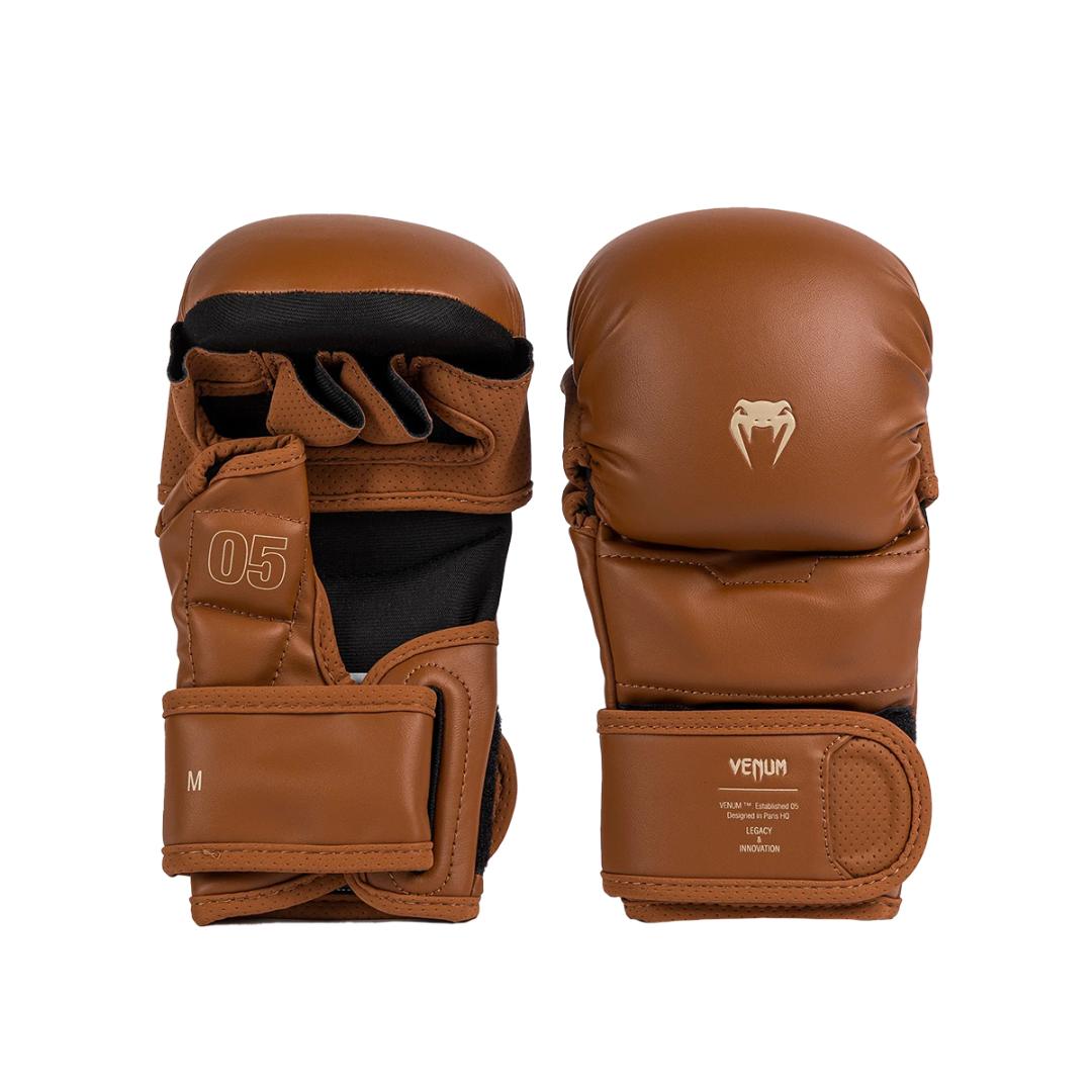 Venum Impact Evo MMA Sparring Gloves 7oz - Havana