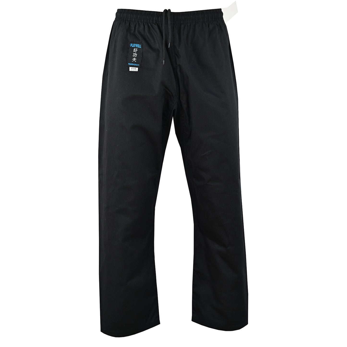 Adults Karate Cotton Suit - Black 8.5oz