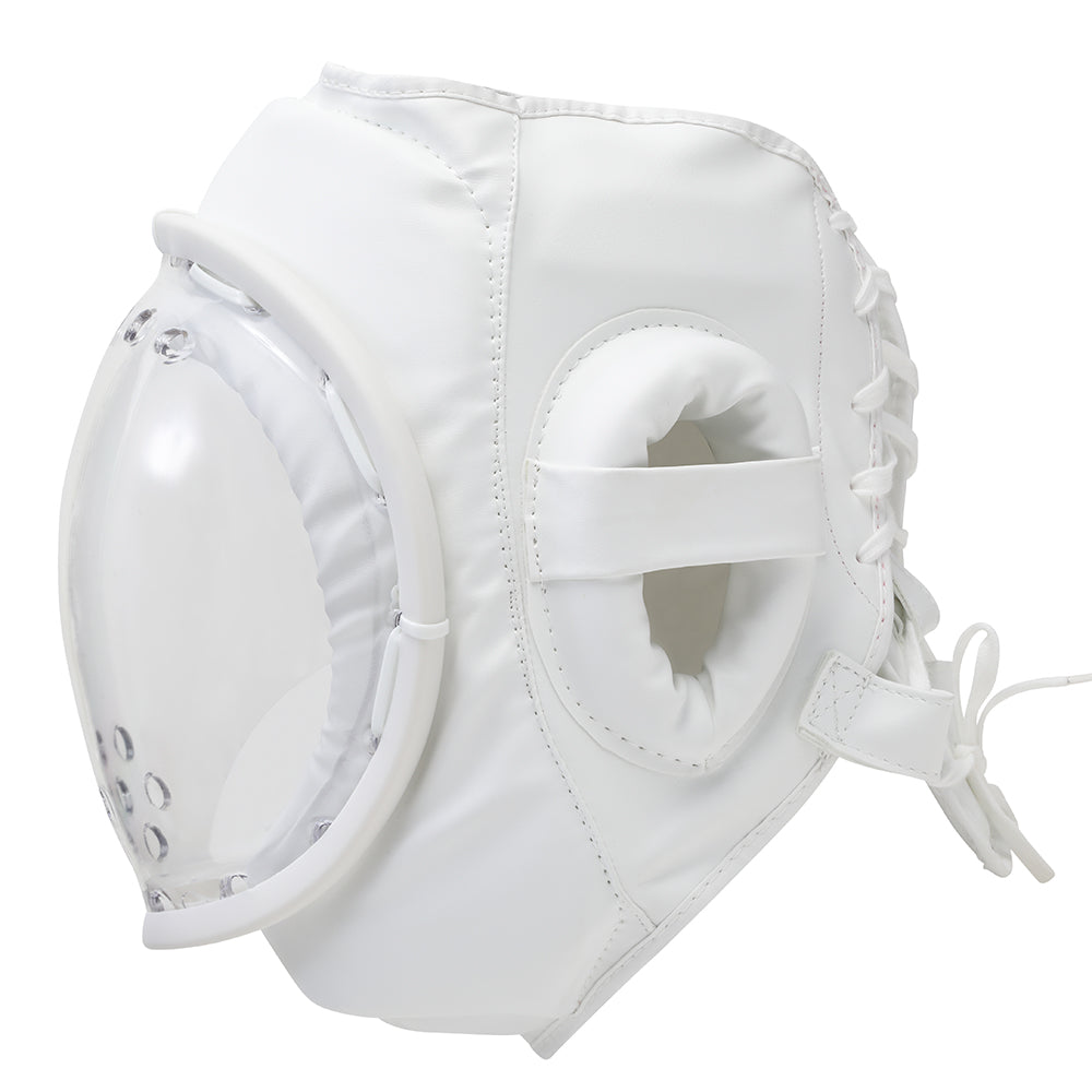 Kudo White Headguard: Full Mask CE Approved