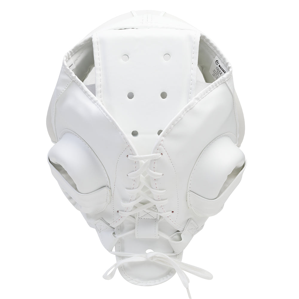 Kudo White Headguard: Full Mask CE Approved
