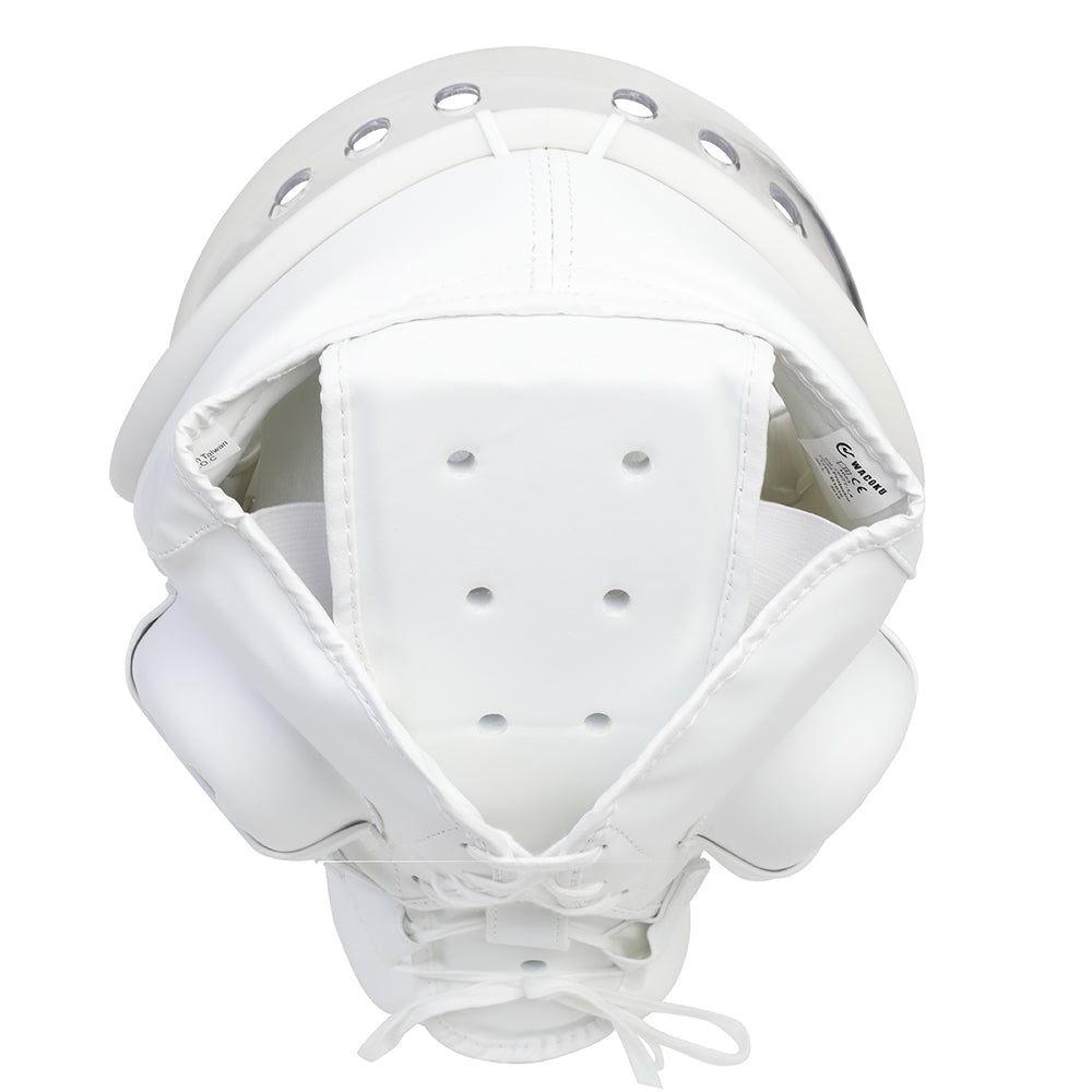 Kudo White Headguard: Full Mask CE Approved