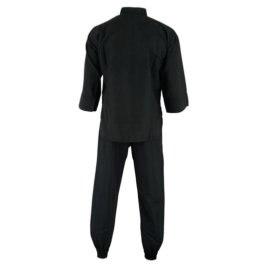 Kids Kung Fu Elite Microfibre Suit - Black