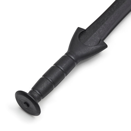 Black Polypropylene Full Contact Leaf Short Sword