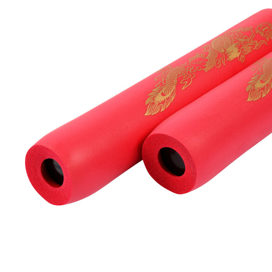 NR-019: 8 in Foam with ball bearing chain: All Red