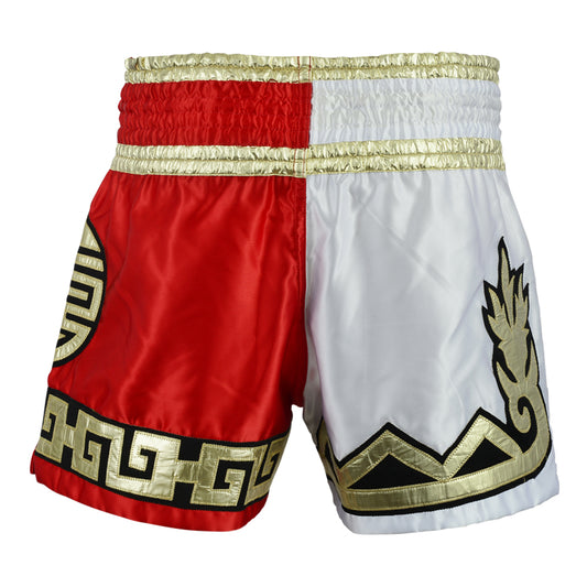 Muay Thai Competition Royalty Fight shorts - White