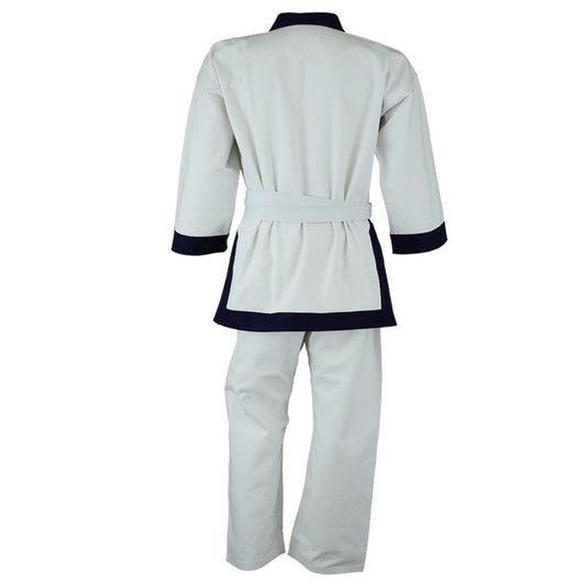 Tang Soo Do Blue Trim 9oz Uniform - CLEARANCE