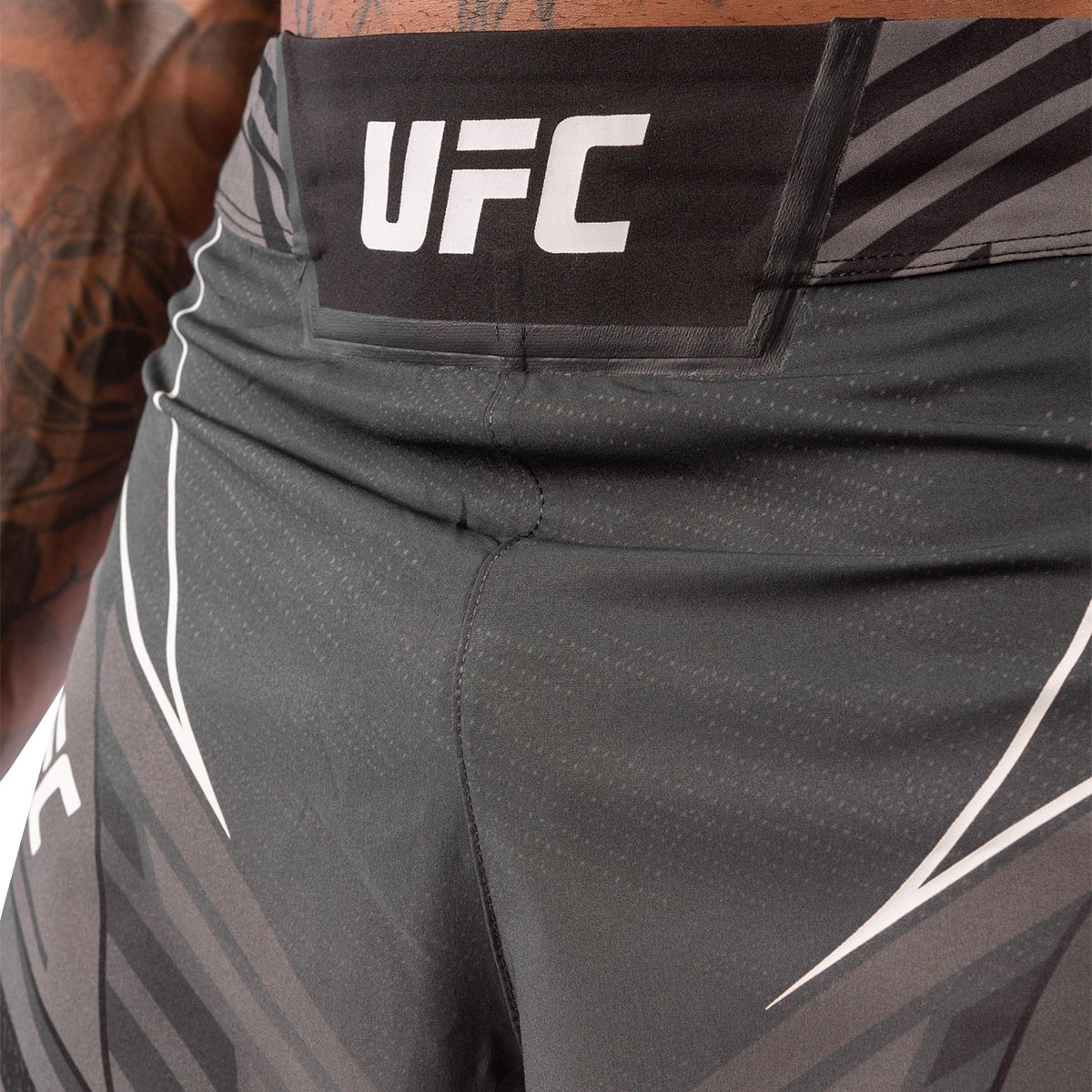 Venum x UFC Authentic Gladiator Mens Fight Shorts - Black/White