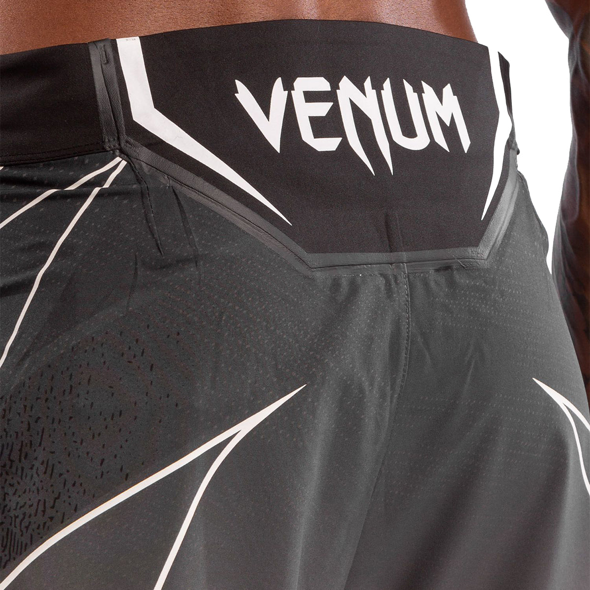 Venum x UFC Authentic Gladiator Mens Fight Shorts - Black/White