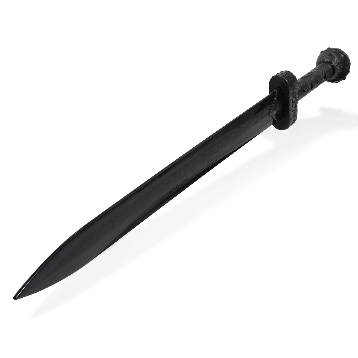 Black Polypropylene Full Contact Roman Gladiator Sword - V1
