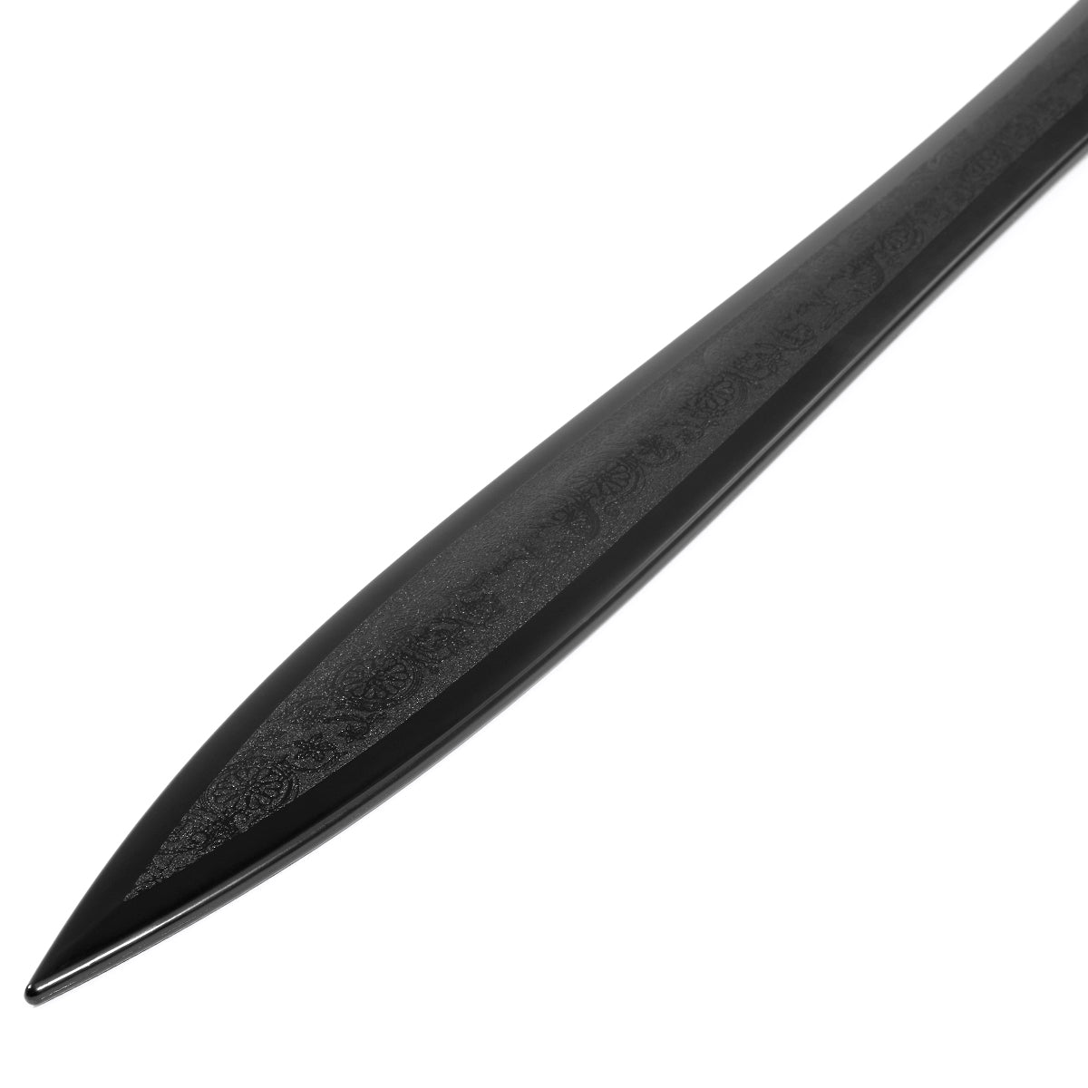 Black Polypropylene Full Contact Roman Gladiator Sword - V2