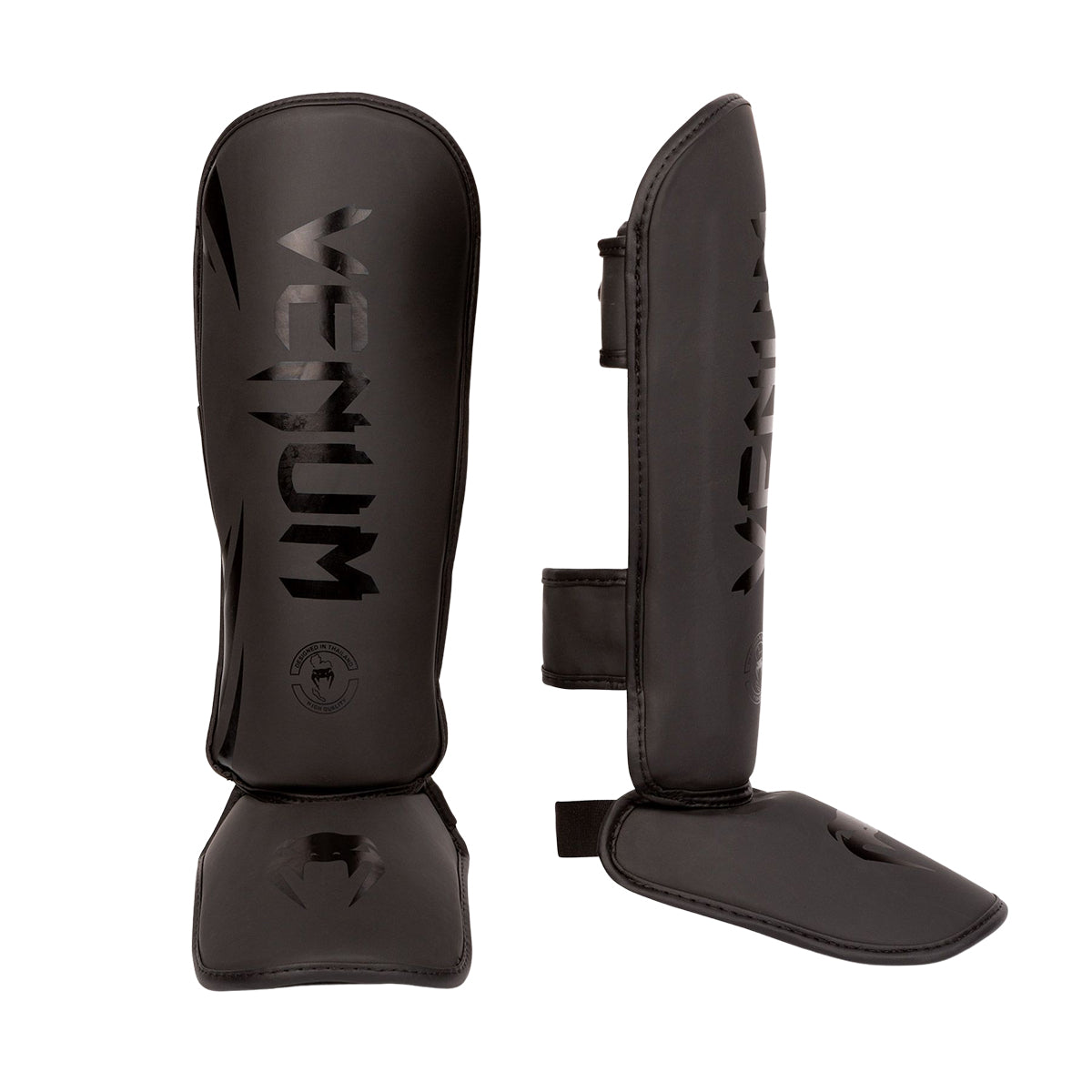 Venum Kids Challenger Shin Guards - Black