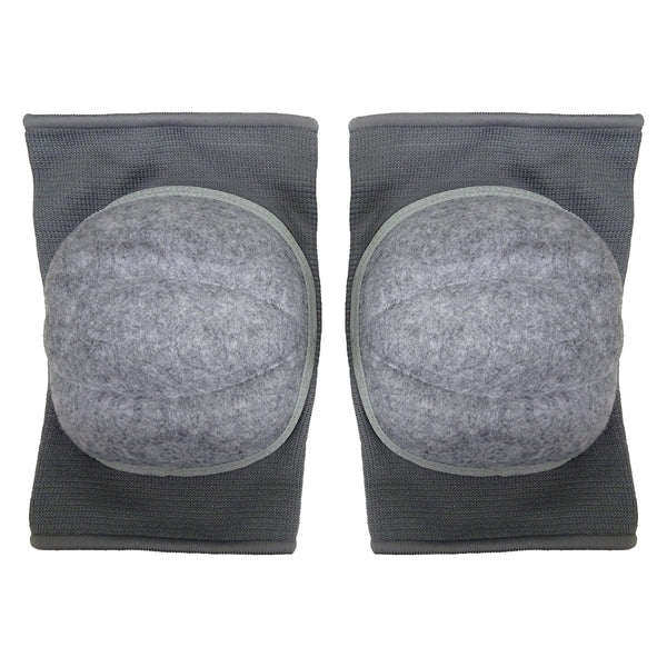 Deluxe Padded MMA  Knee Pads - Grey