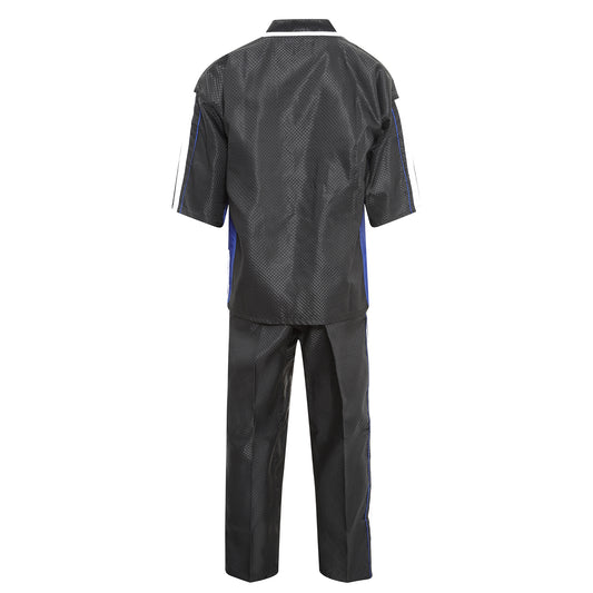 Elite Freestyle V-Neck Team Uniform - Black/Blue