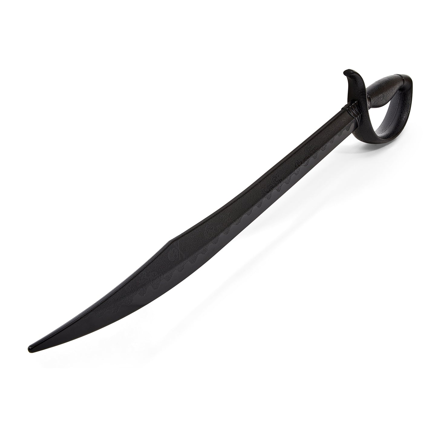 Black Polypropylene Pirate Cutless Sabre Sword