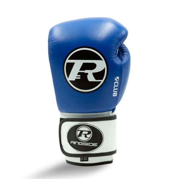 Ringside Leather Club Boxing Gloves - Blue