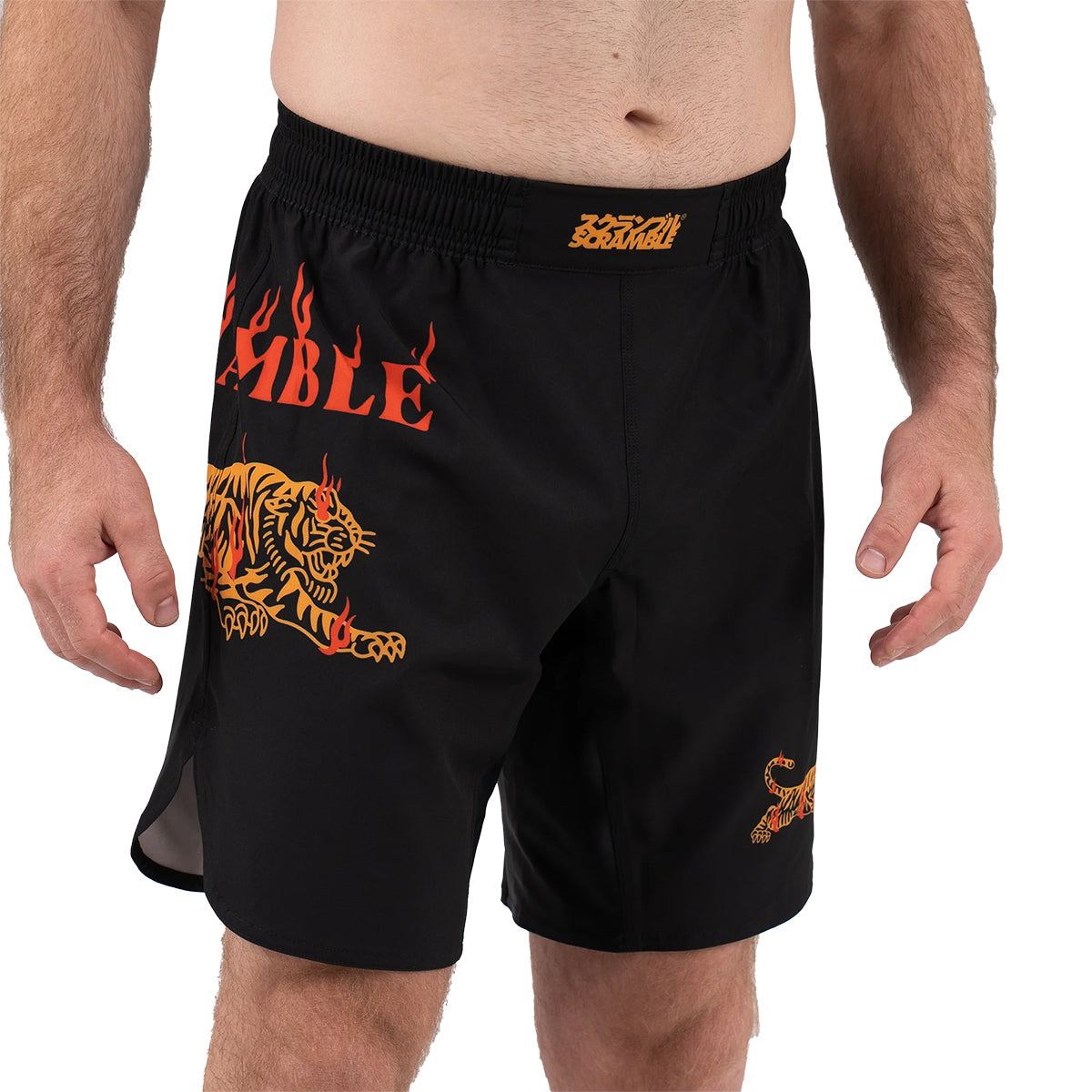 Scramble Burning Tiger Grappling Fight Shorts