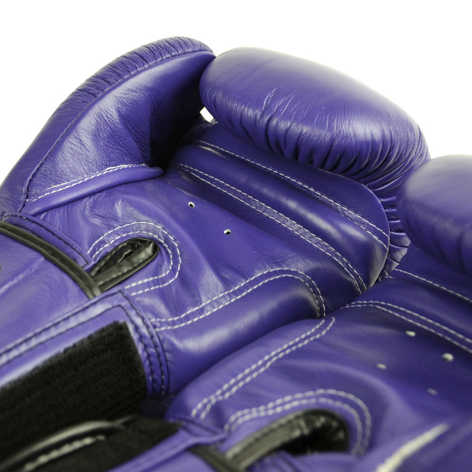 Twins BGVL3 Leather Boxing Gloves - Purple