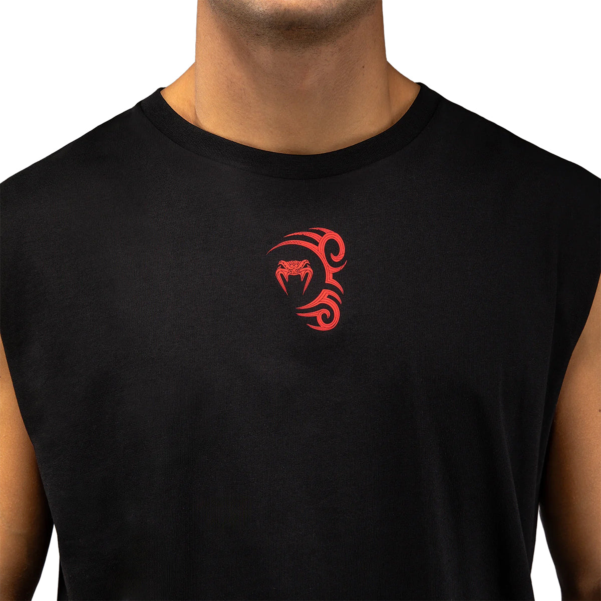 Venum x Mike Tyson Tiger Sleeveless T-Shirt - Deep Black