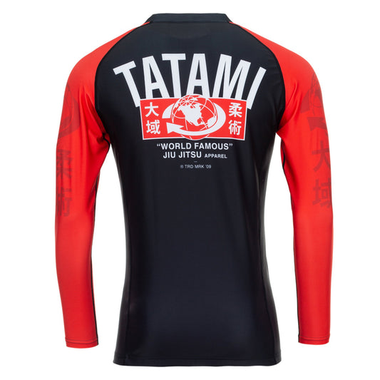 Tatami Mens No Gi World Famous Long Sleeve Rash Guard