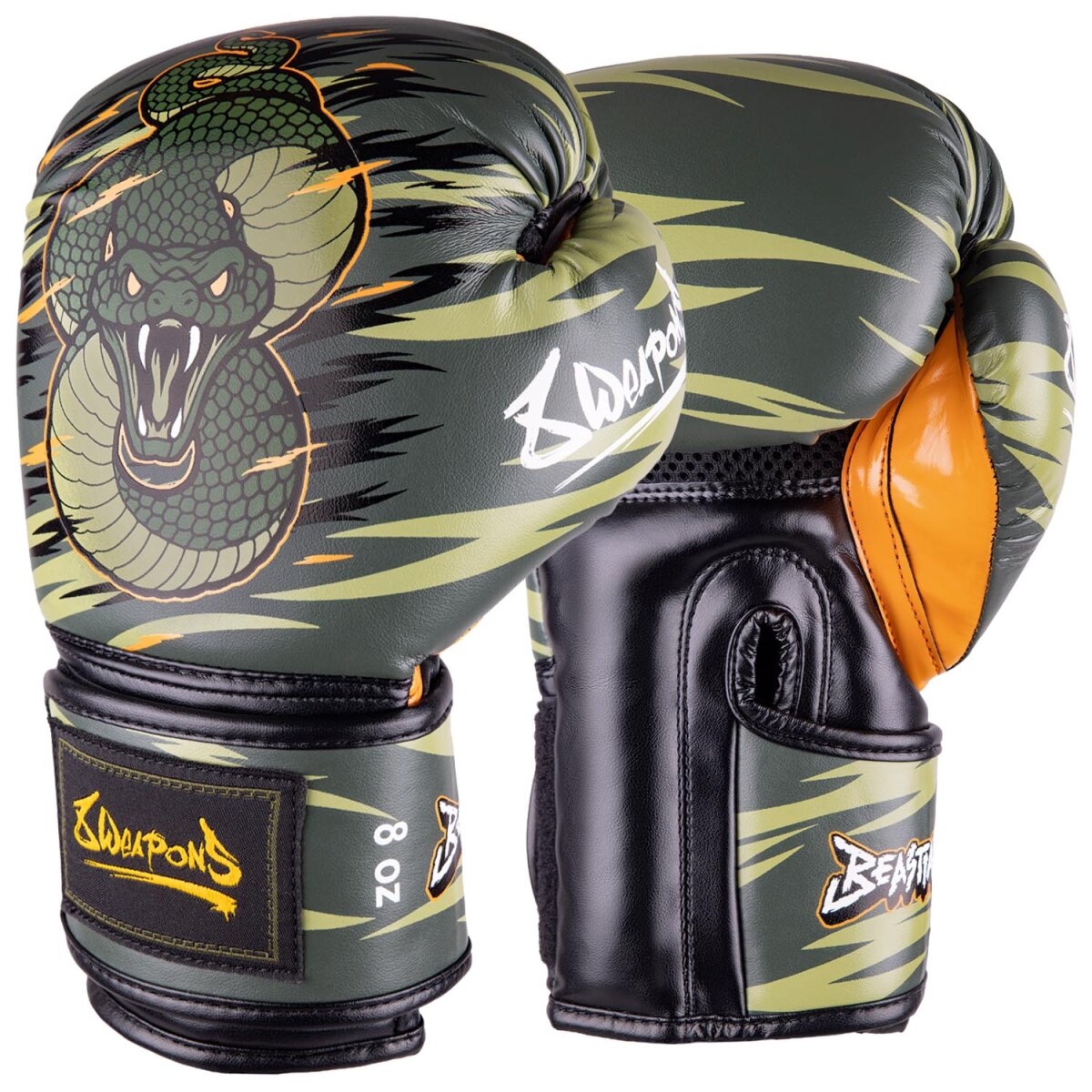 8 Weapons Kids Muay Thai Boxing Gloves  - Viper