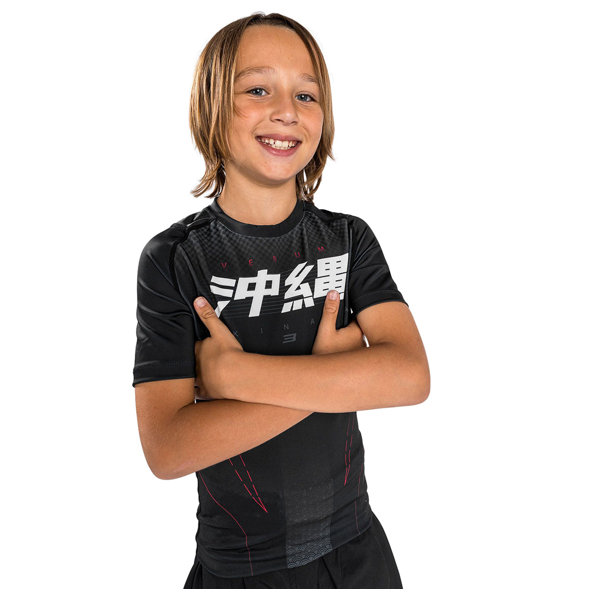 Venum Kids Okinawa 3.0 Short Sleeve Rashguard